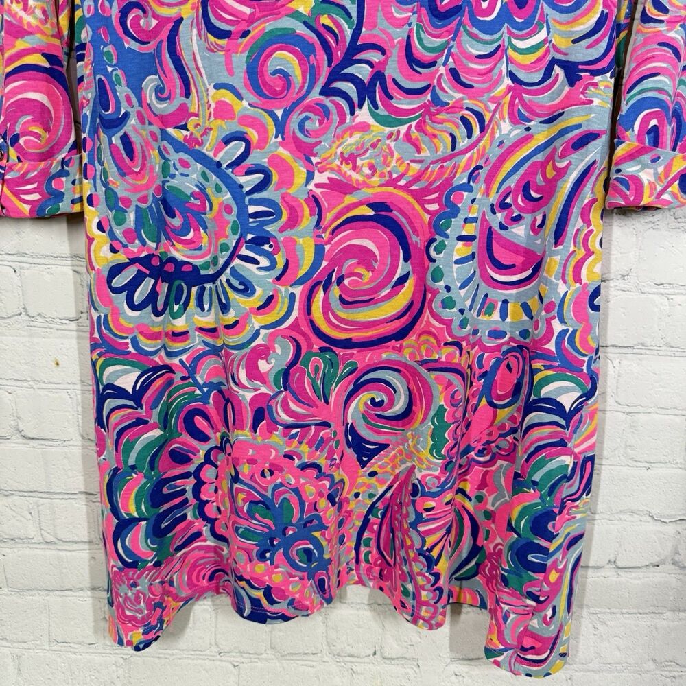 Lilly Pulitzer Girls Mini Sophie Dress Large 14-16 UPF 50 Resort Preppy - Picture 6 of 14